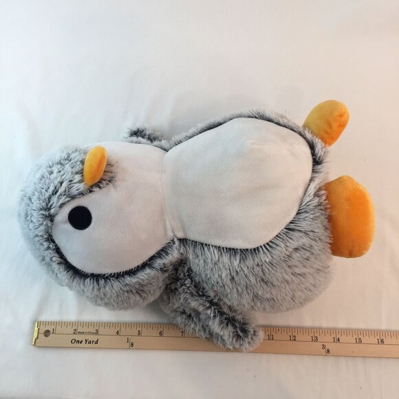 Ideal Toys Penguin Plush 14" Stuffed Animal Toy Frosted Fur Winking Eye - Picture 6 of 6